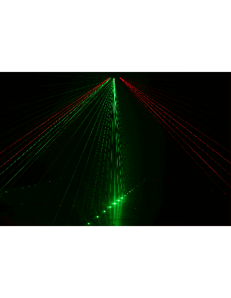 ALGAM LIGHTING SPECTRUM SIX RGB – Laser RGB 6 faisceaux 260 mW – photo complémentaire 2