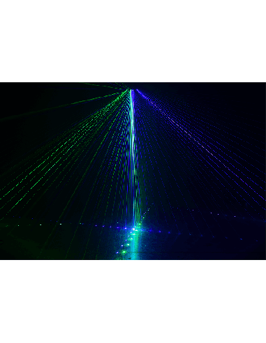 ALGAM LIGHTING SPECTRUM SIX RGB – Laser RGB 6 faisceaux 260 mW – photo complémentaire 3