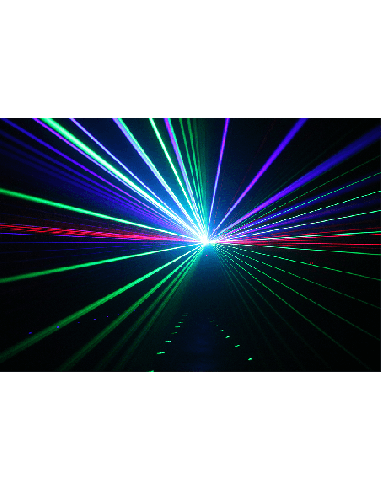 ALGAM LIGHTING SPECTRUM SIX RGB – Laser RGB 6 faisceaux 260 mW – photo complémentaire 4