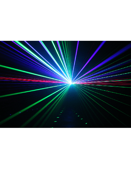 ALGAM LIGHTING SPECTRUM SIX RGB – Laser RGB 6 faisceaux 260 mW – photo complémentaire 4