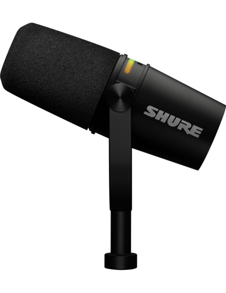 SHURE MV7+ – Microphone dynamique USB-C/XLR pour podcast – photo complémentaire 3