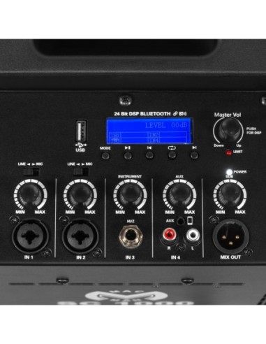 MAC MAH SC-1000 – Système de sonorisation colonne actif 1000 W avec DSP et Bluetooth 5.2 – photo complémentaire 4