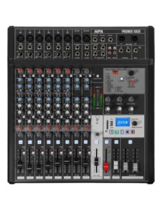 HPA PROMIX 10 UX – Console de mixage analogique 10 canaux avec USB 2