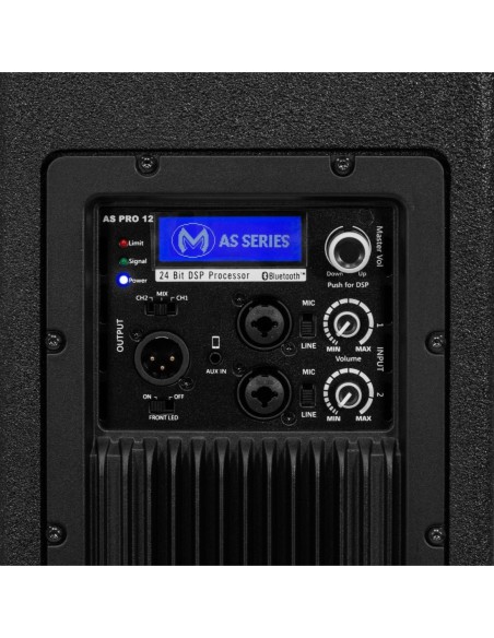 MAC MAH AS PRO 12 – Enceinte active bi-amplifiée 12 pouces Bluetooth DSP – photo complémentaire 4