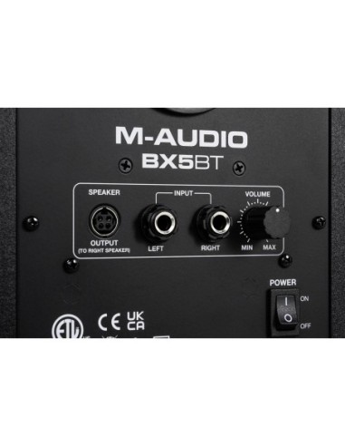 M-AUDIO BX5BT – Enceintes de Monitoring Actives 5’’ Bluetooth DSP (Paire) – photo complémentaire 3