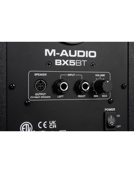 M-AUDIO BX5BT – Enceintes de Monitoring Actives 5’’ Bluetooth DSP (Paire) – photo complémentaire 3