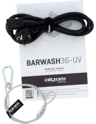 ALGAM LIGHTING BARWASH36-UV – Barre Wash LED UV 12 x 3W 1 mètre – photo complémentaire 4