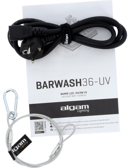 ALGAM LIGHTING BARWASH36-UV – Barre Wash LED UV 12 x 3W 1 mètre – photo complémentaire 4