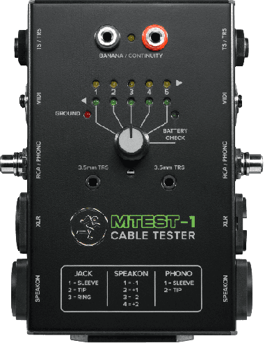MACKIE MTEST-1 – Testeur de câble – photo complémentaire 2