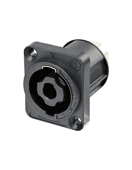 NEUTRIK NL4MPXX – Connecteur châssis - speakon 4 pôles femelle - compatible IEC 62368-1