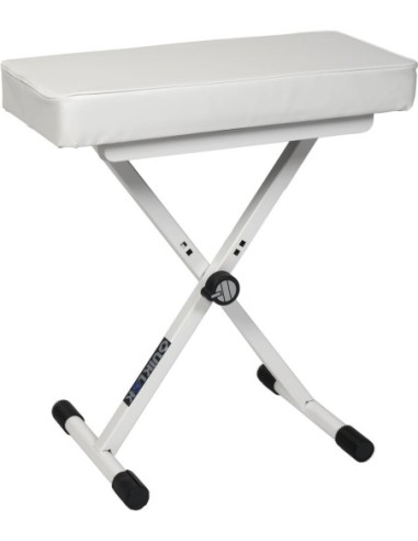QUIKLOK KEYBUNDLE1-WH – Bundle blanc Stand clavier avec siège et casque – photo complémentaire 2