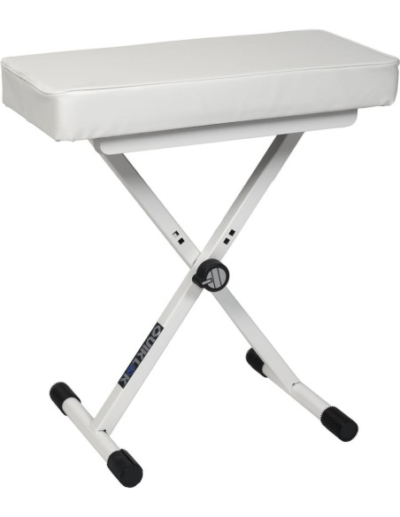 QUIKLOK KEYBUNDLE1-WH – Bundle blanc Stand clavier avec siège et casque – photo complémentaire 2