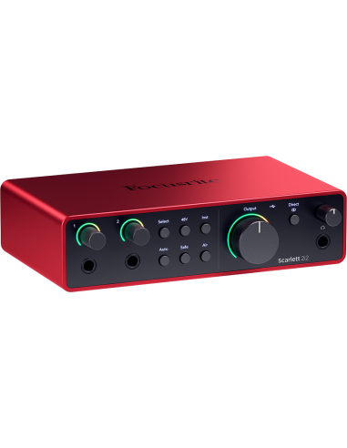FOCUSRITE SCARLETT4-STUDIO – Pack carte son 2 in 2 out USB-C avec micro et casque et – photo complémentaire 3