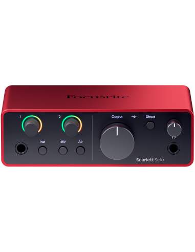 FOCUSRITE SCARLETT4-SOLO-STUDIO – Pack carte son 2 in 2 out USB-C avec micro et casque et – photo complémentaire 4