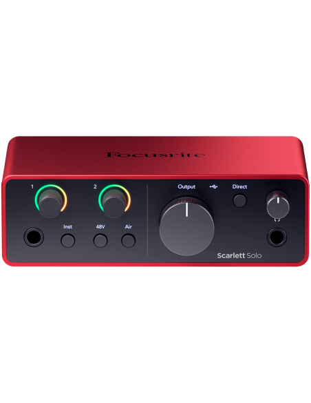 FOCUSRITE SCARLETT4-SOLO-STUDIO – Pack carte son 2 in 2 out USB-C avec micro et casque et – photo complémentaire 4