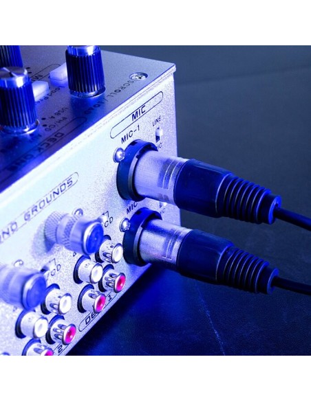 PLUGGER – Câble Y Mini Jack Mâle Stéréo - XLR Mâle 3m Easy – photo complémentaire 1