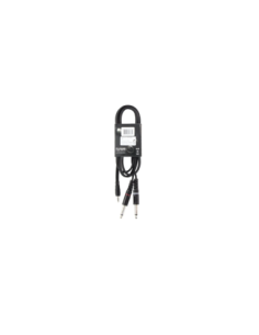 PLUGGER – Câble Y Mini Jack Mâle Stéréo - Jack Mâle Mono 1.50m Easy 2