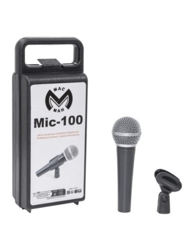 MAC MAH – MIC 100 - Micro dynamique pour chant ou discours – photo complémentaire 2