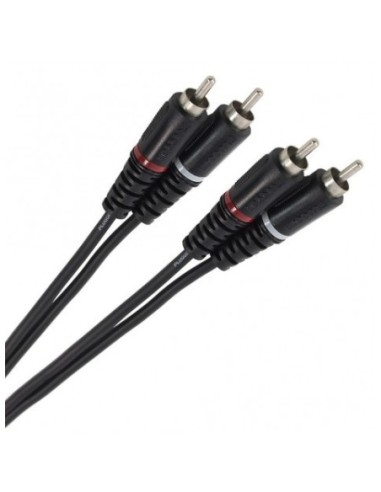 PLUGGER CÂBLE BRETELLE RCA MÂLE – RCA Mâle 1.50m Easy - Câble RCA RCA