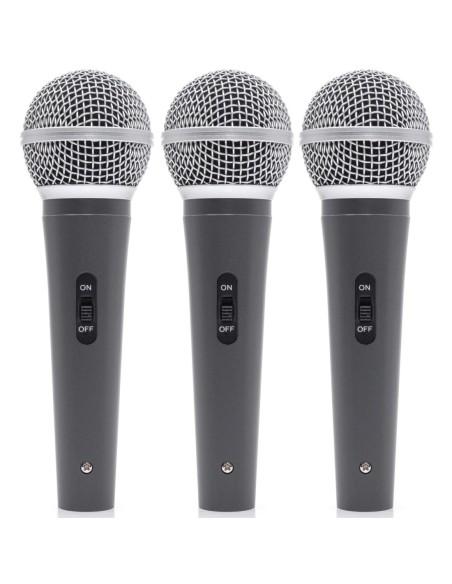 MAC MAH MIC 300 – Ensemble de 3 microphones dynamiques – photo complémentaire 1