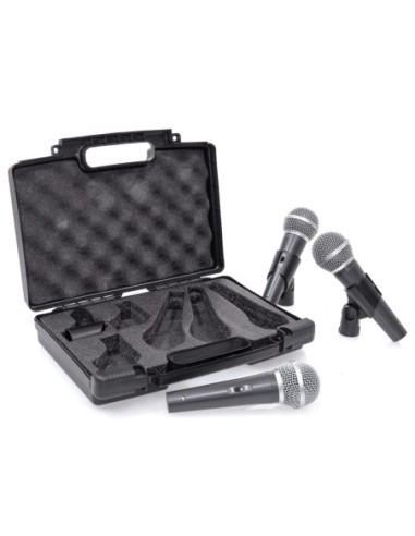 MAC MAH MIC 300 – Ensemble de 3 microphones dynamiques – photo complémentaire 4