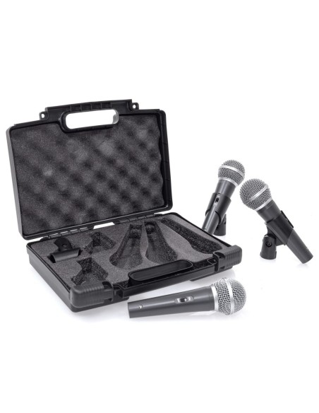 MAC MAH MIC 300 – Ensemble de 3 microphones dynamiques – photo complémentaire 4