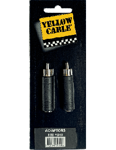 YELLOW CABLE AD08 – Adaptateur RCA mâle vers jack mono femelle 2