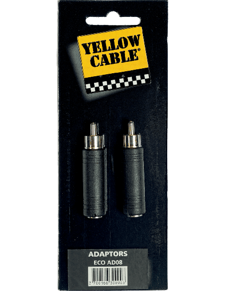 YELLOW CABLE AD08 – Adaptateur RCA mâle vers jack mono femelle – photo complémentaire 1