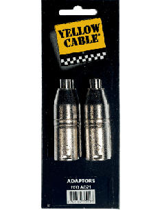 YELLOW CABLE AD21 – Adaptateur RCA femelle vers XLR mâle 2