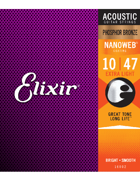 ELIXIR CEL 16002 JEUX – Extra Light 10-14-23-30-39-47 avec revêtement Cordes pour guitare – photo complémentaire 1