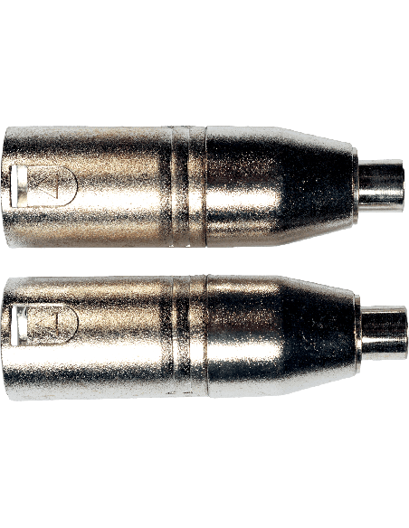 YELLOW CABLE AD21 – Adaptateur RCA femelle vers XLR mâle