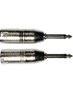YELLOW CABLE AD25 – Adaptateur Jack mono mâle/XLR mâle