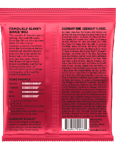 ERNIE BALL CEB 2226 JEUX – Burly Slinky 11-14-18p-30-42-52 pour guitare électrique – photo complémentaire 1