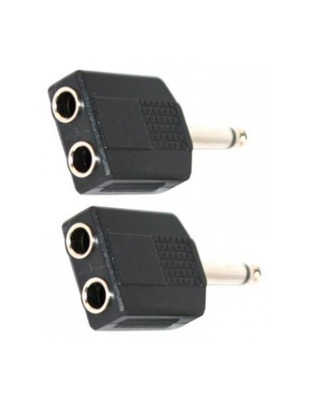 YELLOW CABLE AD07 – Adaptateur Jack mono mâle vers 2 jacks mono femelles
