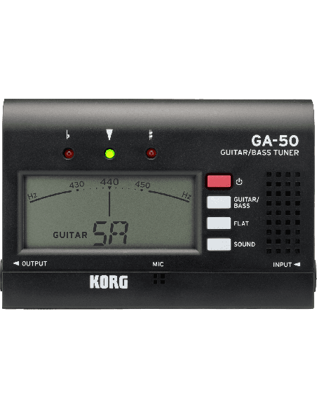 KORG GA-50 – Accordeur pour guitares – photo complémentaire 1
