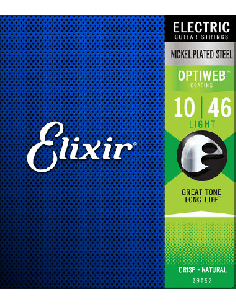 ELIXIR CEL 19052 JEUX – Light 10-13-17-26-36-46 avec revêtement Cordes pour guitare électrique 2