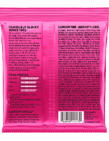ERNIE BALL – CEB 2223 Jeux - Super slinky 09-11-16-24w-32-42 pour guitare électrique – photo complémentaire 1