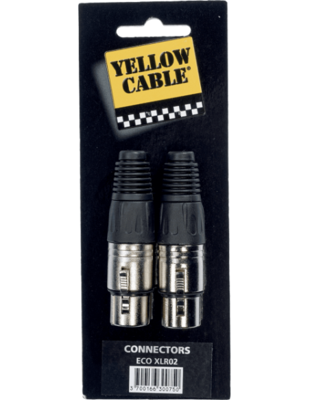 YELLOW CABLE XLR02 – Prise XLR femelle – photo complémentaire 1
