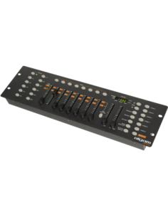 ALGAM LIGHTING LIGHT192 – Table DMX 12 projecteurs 16 canaux 30 banques de 8 scènes 2