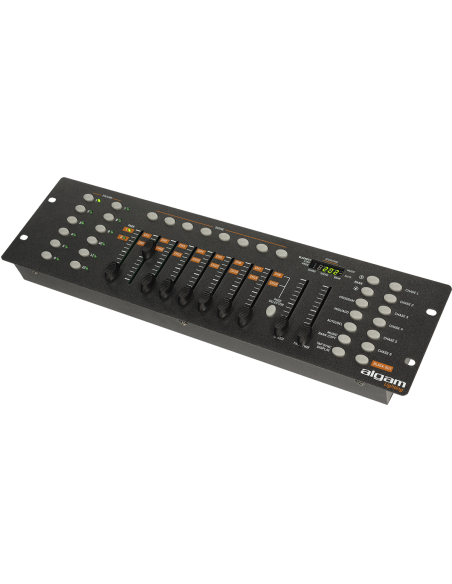 ALGAM LIGHTING LIGHT192 – Table DMX 12 projecteurs 16 canaux 30 banques de 8 scènes – photo complémentaire 1