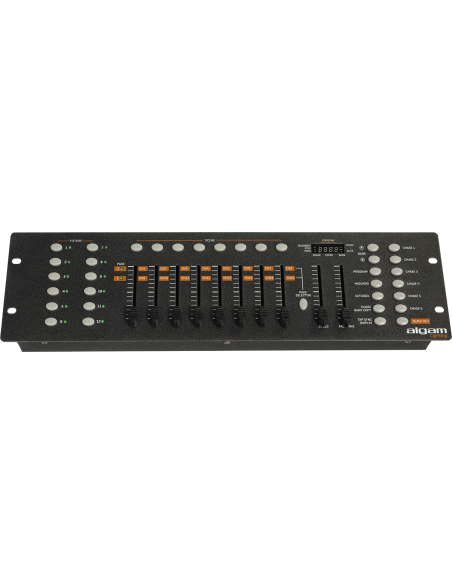 ALGAM LIGHTING LIGHT192 – Table DMX 12 projecteurs 16 canaux 30 banques de 8 scènes – photo complémentaire 2