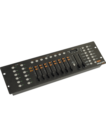 ALGAM LIGHTING LIGHT192 – Table DMX 12 projecteurs 16 canaux 30 banques de 8 scènes – photo complémentaire 3