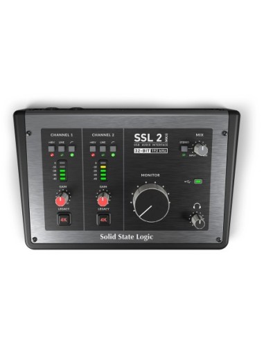 SOLID STATE LOGIC SSL2 MKII – Interface Audio USB-C 2 entrées 2 sorties – photo complémentaire 3