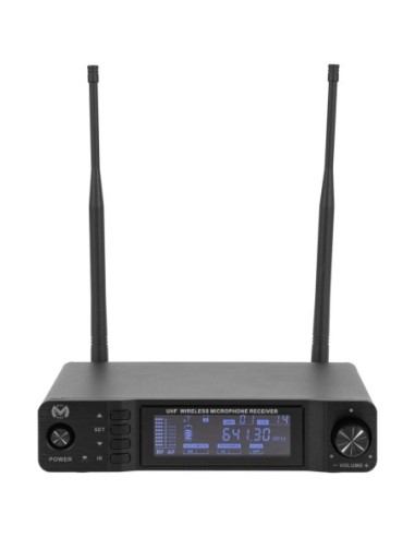 MAC MAH UHF 1000 M – Micro sans fil UHF main cardioïde avec récepteur True Diversity – photo complémentaire 1