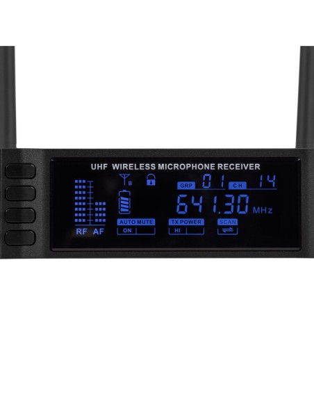 MAC MAH UHF 1000 M – Micro sans fil UHF main cardioïde avec récepteur True Diversity – photo complémentaire 3