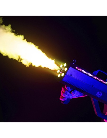 MAC MAH FOG BLASTER 1500 RGB – Machine à fumée type gun effet CO₂ avec LED RGB intégrées – photo complémentaire 2