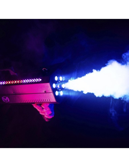 MAC MAH FOG BLASTER 1500 RGB – Machine à fumée type gun effet CO₂ avec LED RGB intégrées – photo complémentaire 4