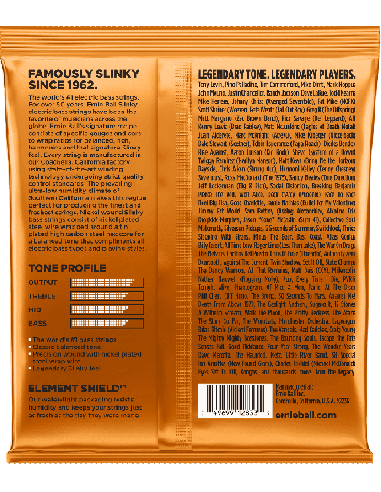 ERNIE BALL 2833 JEUX – Hybrid slinky pour guitare basse – photo complémentaire 1