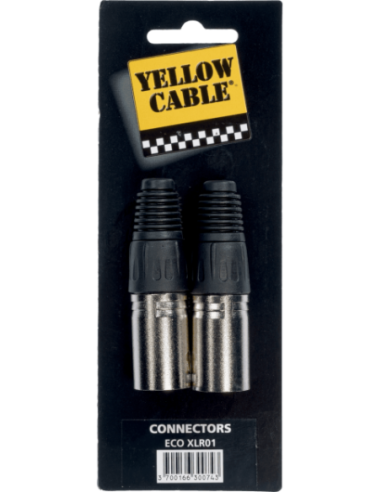 YELLOW CABLE XLR01 – Prise XLR mâle – photo complémentaire 1