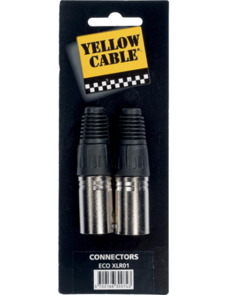 YELLOW CABLE XLR01 – Prise XLR mâle – photo complémentaire 1